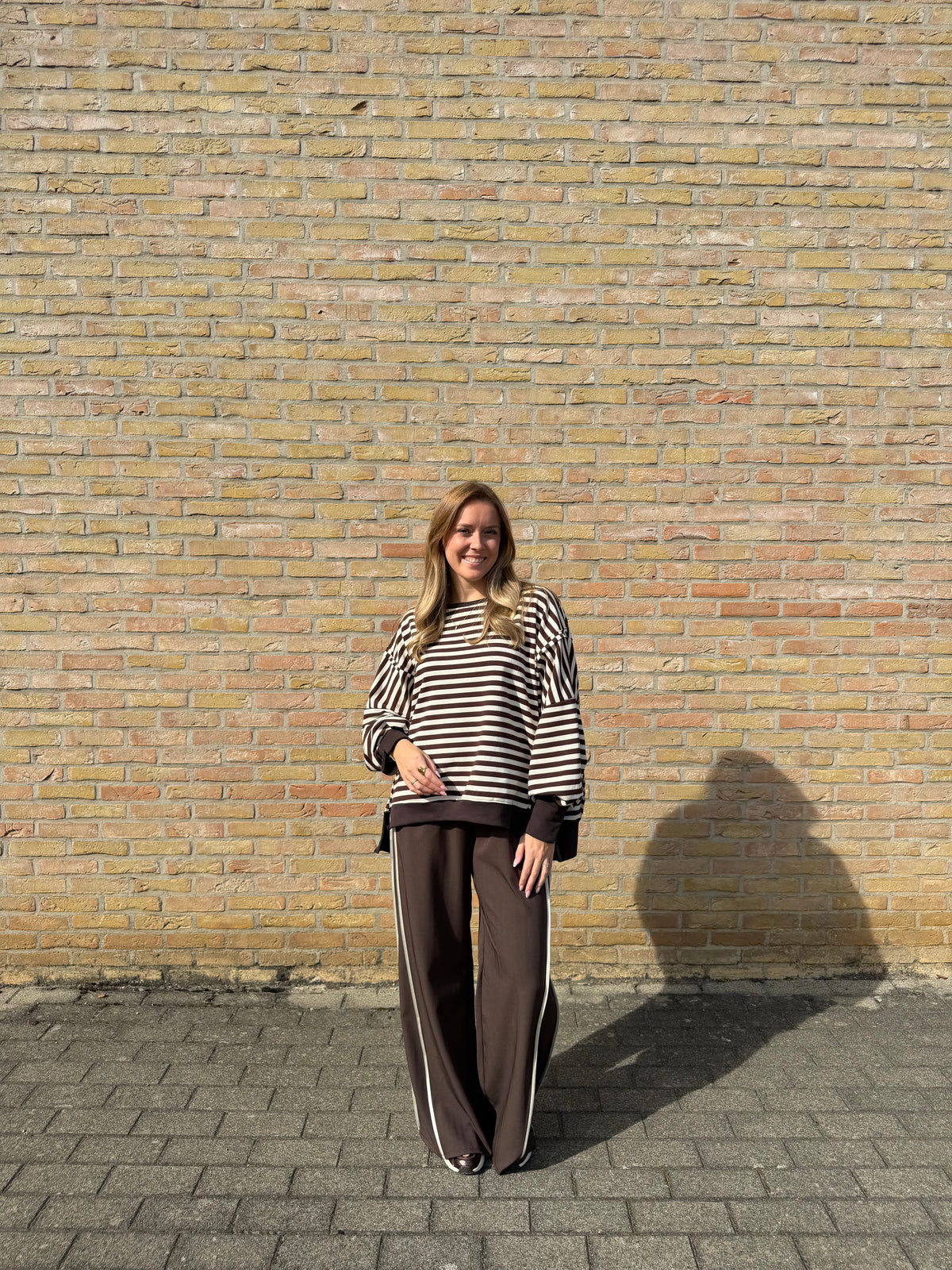 Fenna broek - Bruin / Kaki