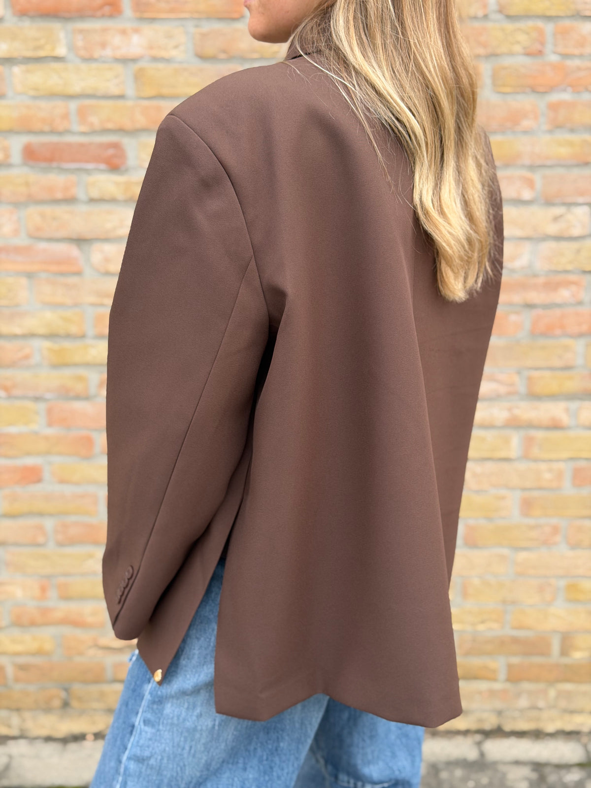Celeste blazer - Bruin