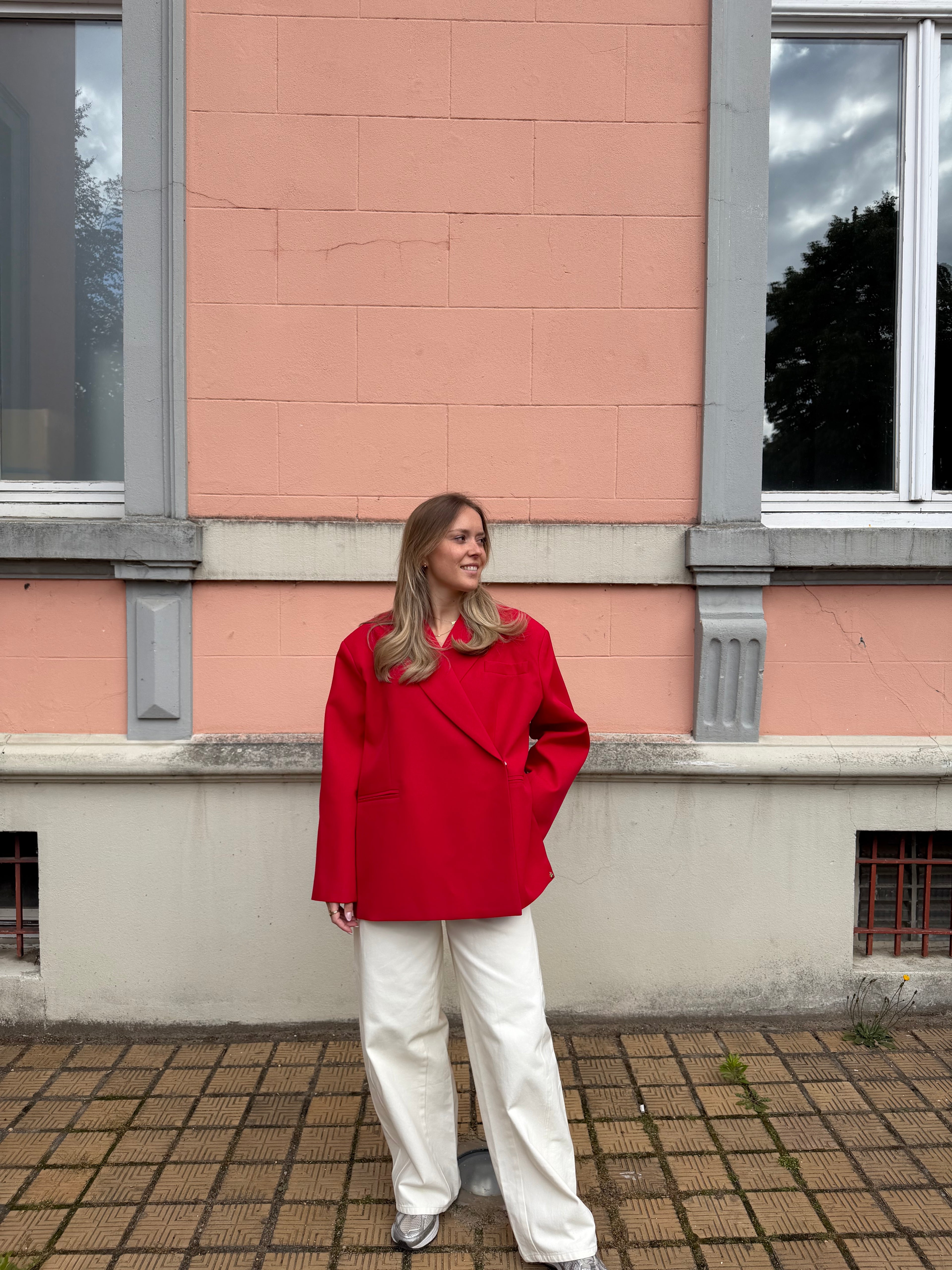 Celeste blazer - rood