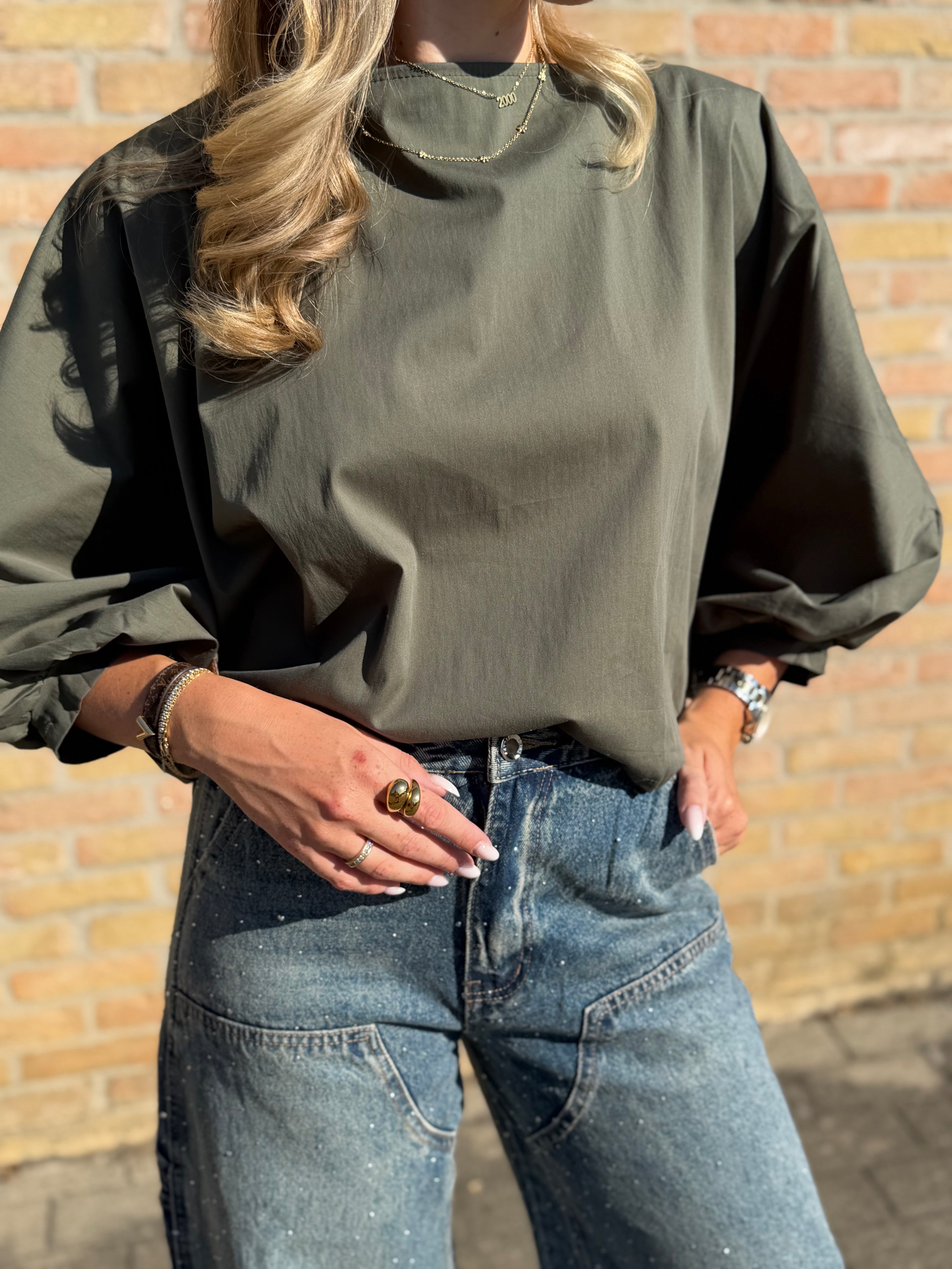 Fleur Balloon Blouse