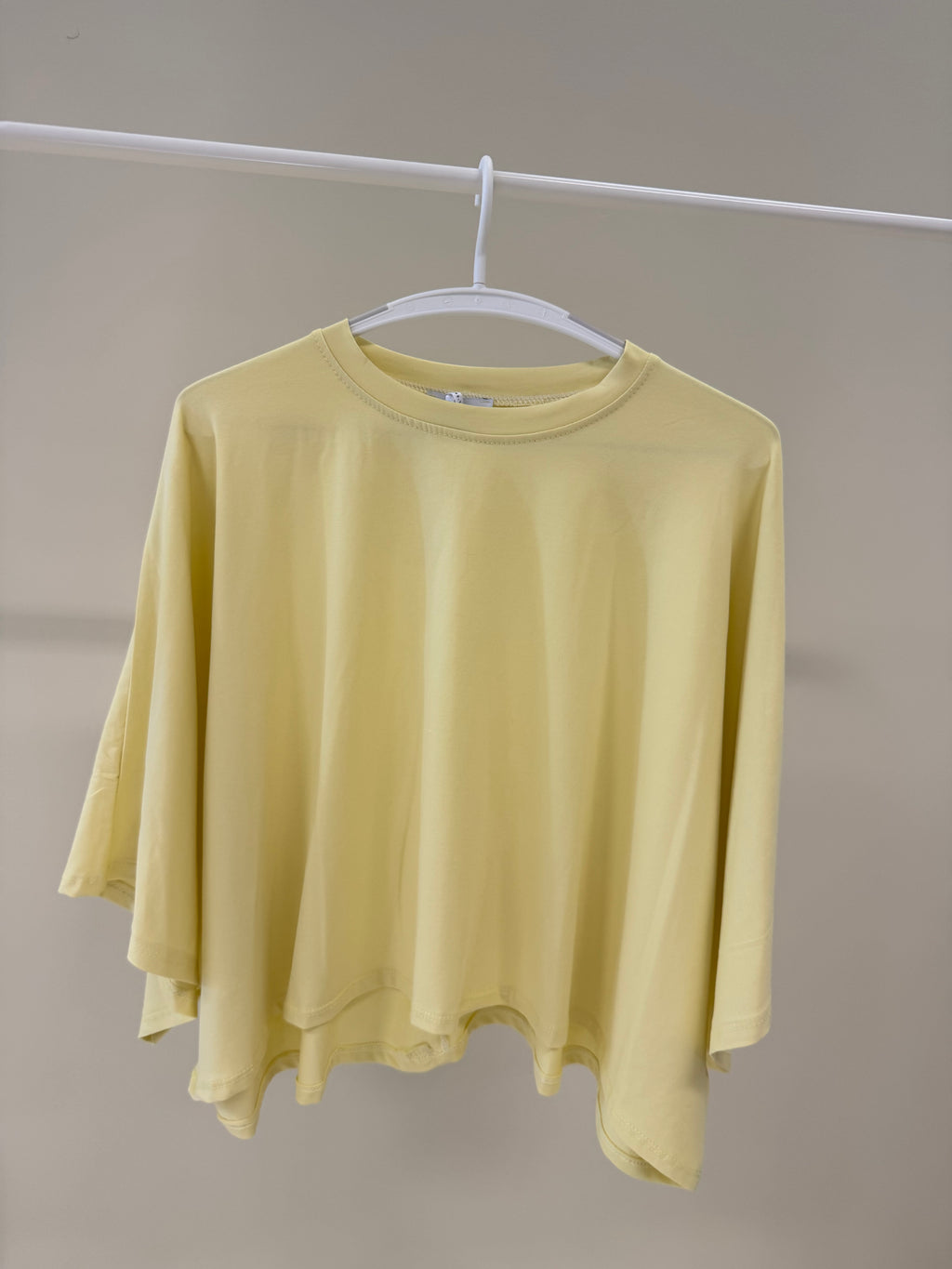 Elina top - geel/grijs/navy