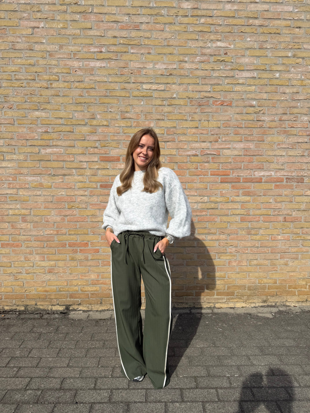 Fenna broek - Bruin / Kaki