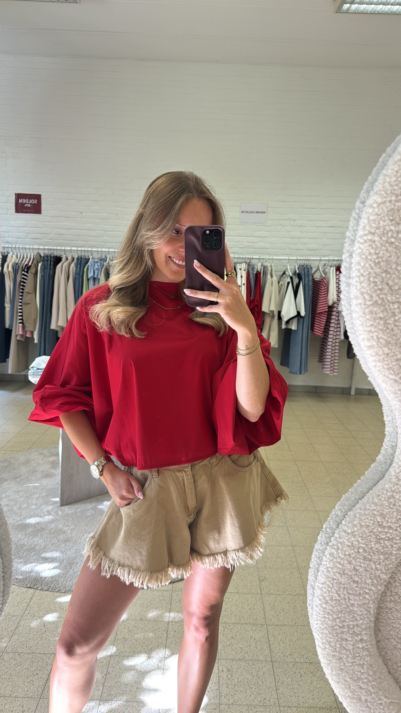 Fleur Balloon Blouse