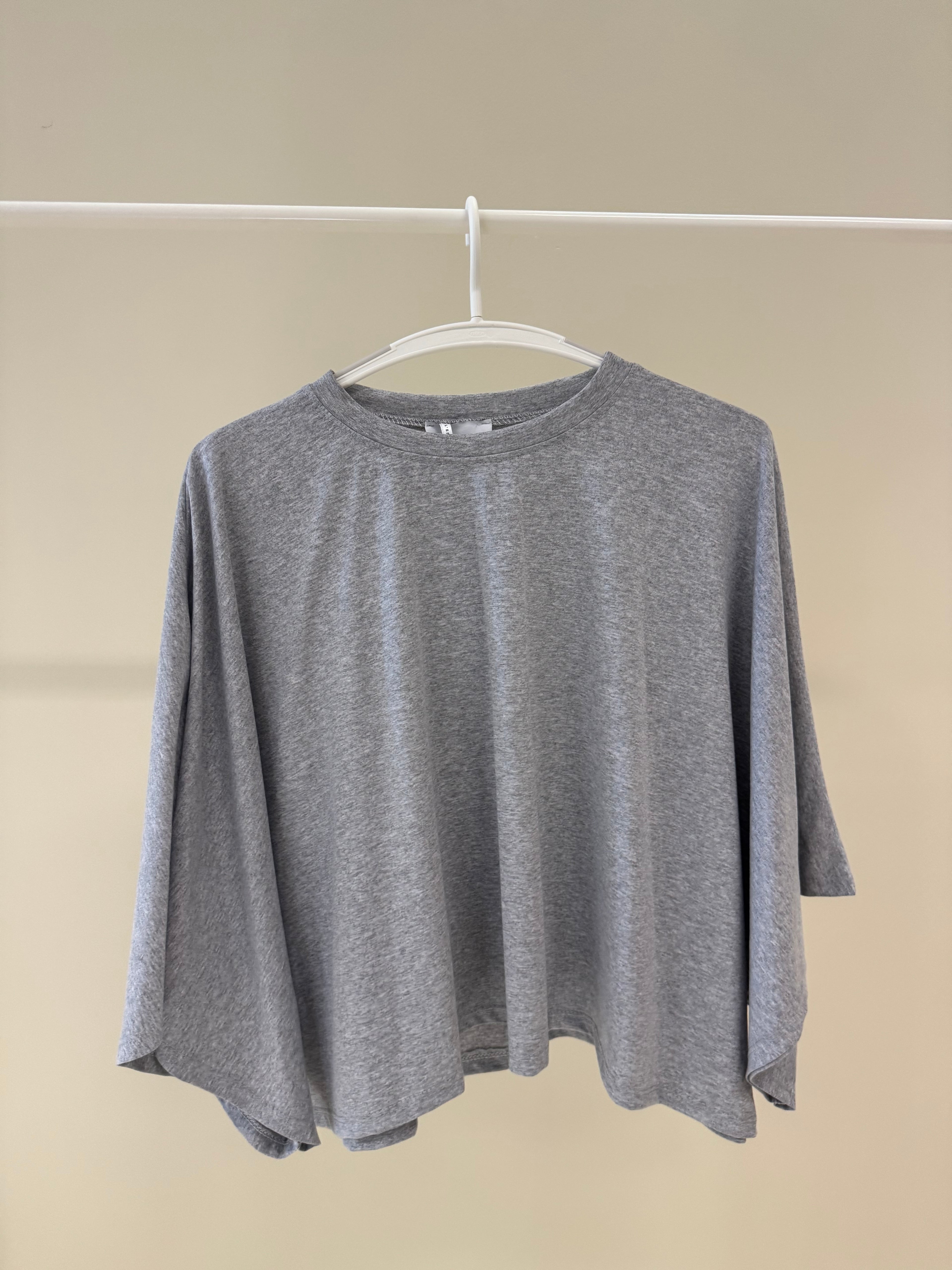 Elina top - geel/grijs/navy