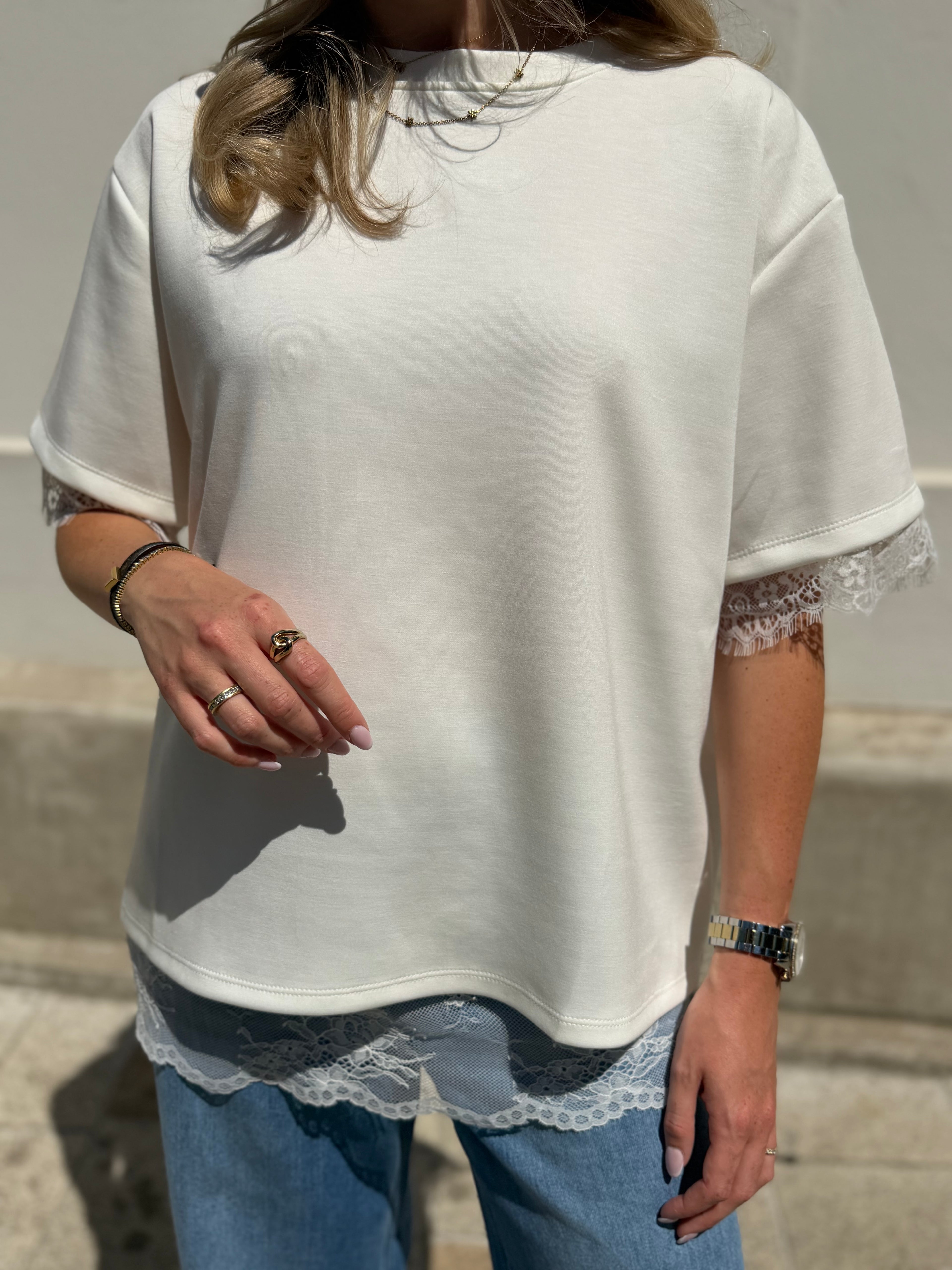 Lina lace t-shirt
