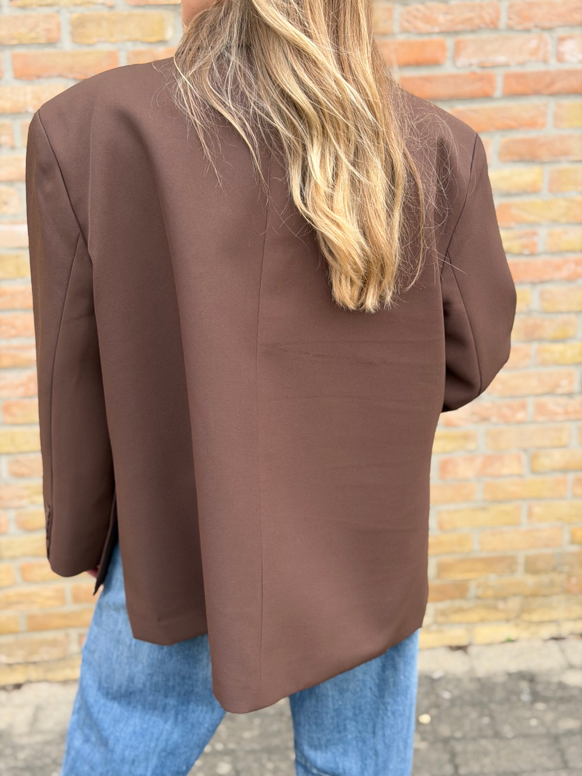 Celeste blazer - Bruin
