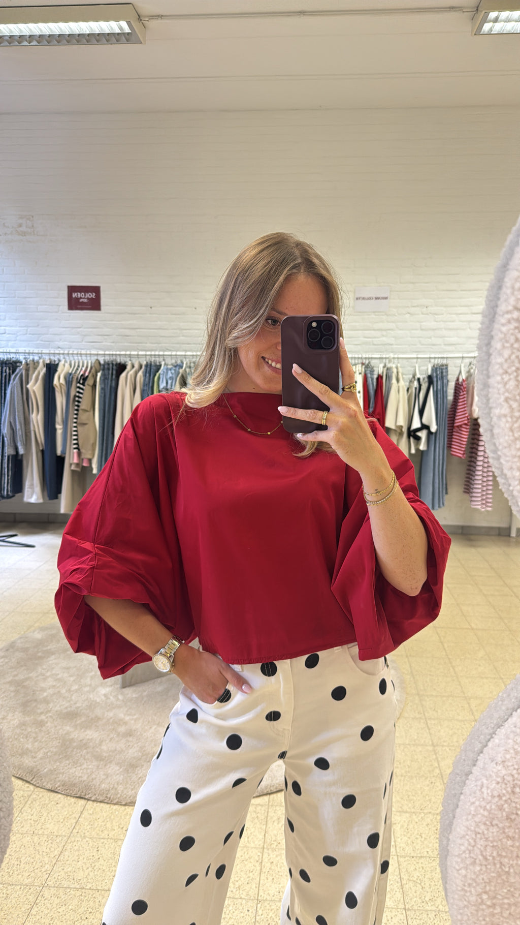 Fleur Balloon Blouse