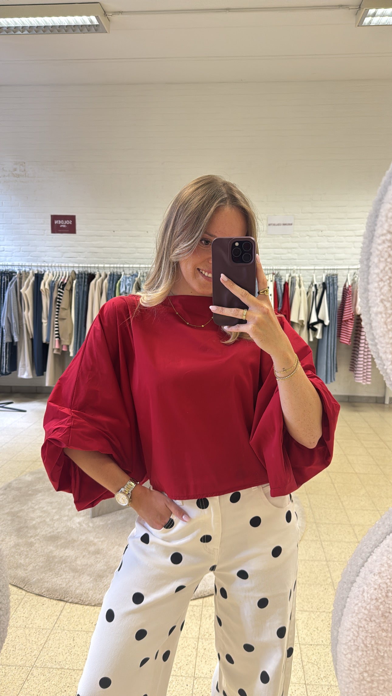 Fleur Balloon Blouse