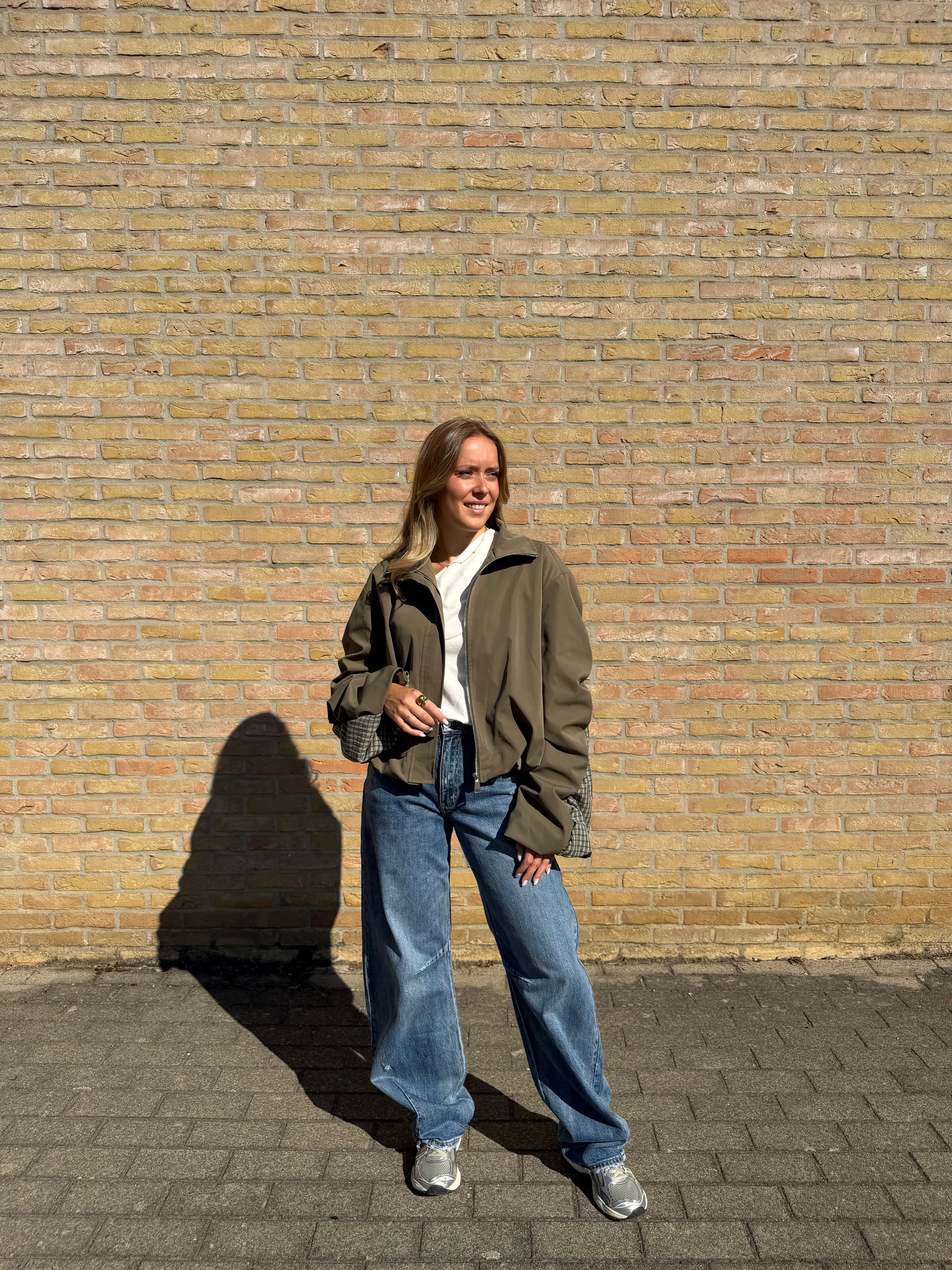 Aurelia vest - bruin / kaki