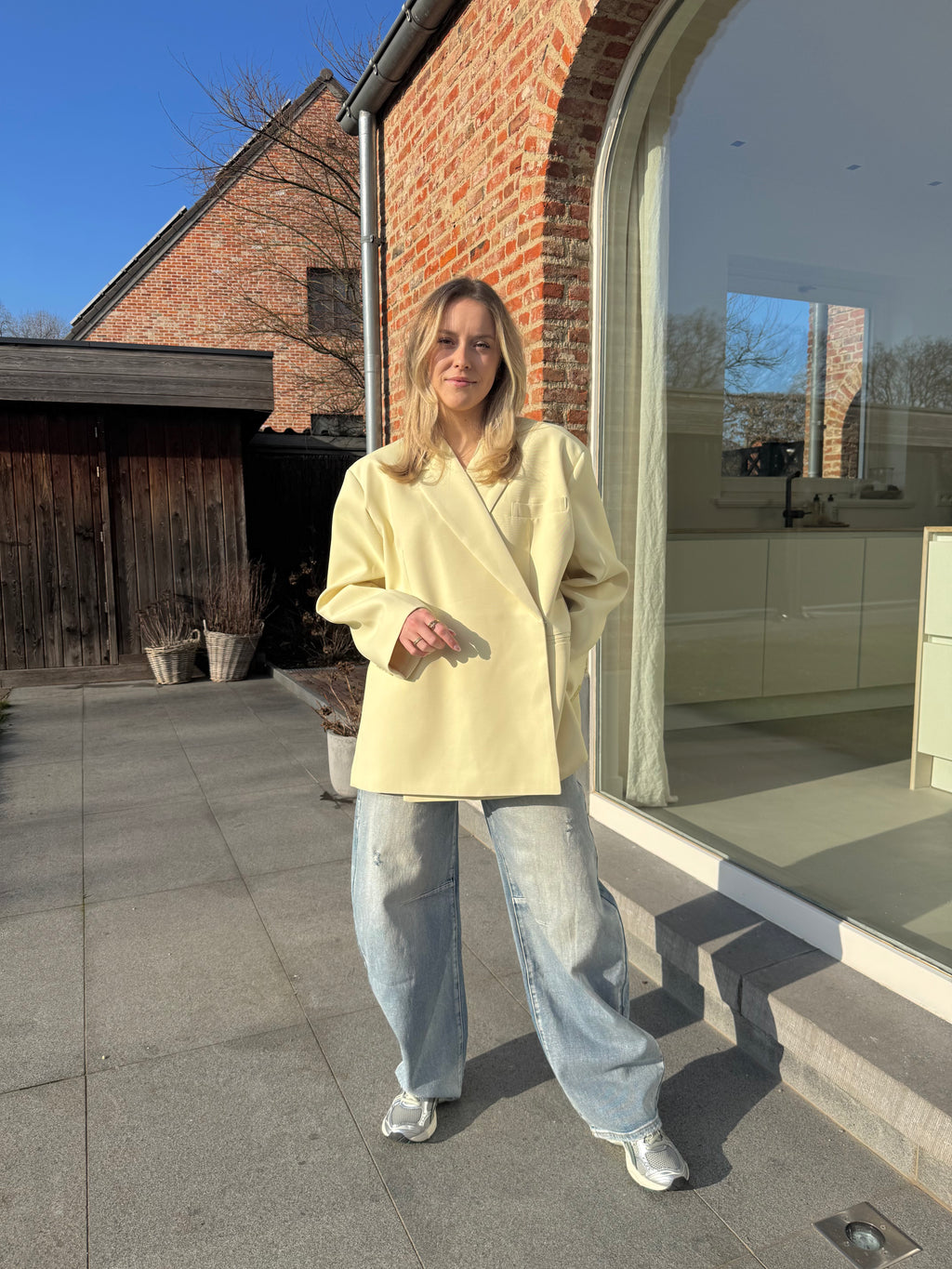 Celeste blazer - geel