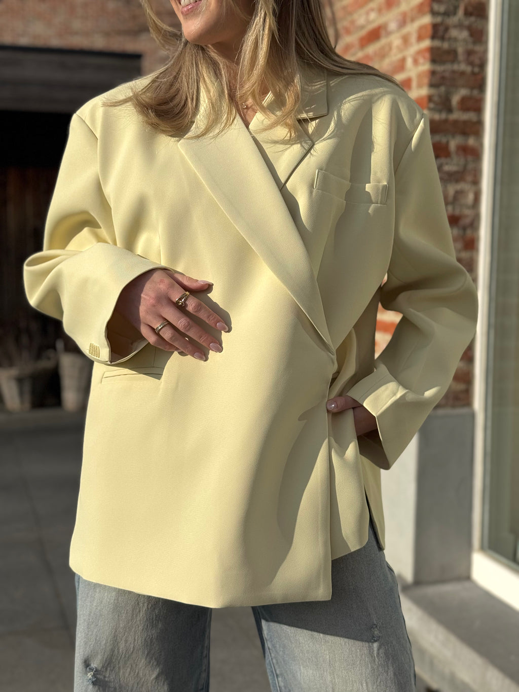 Celeste blazer - geel
