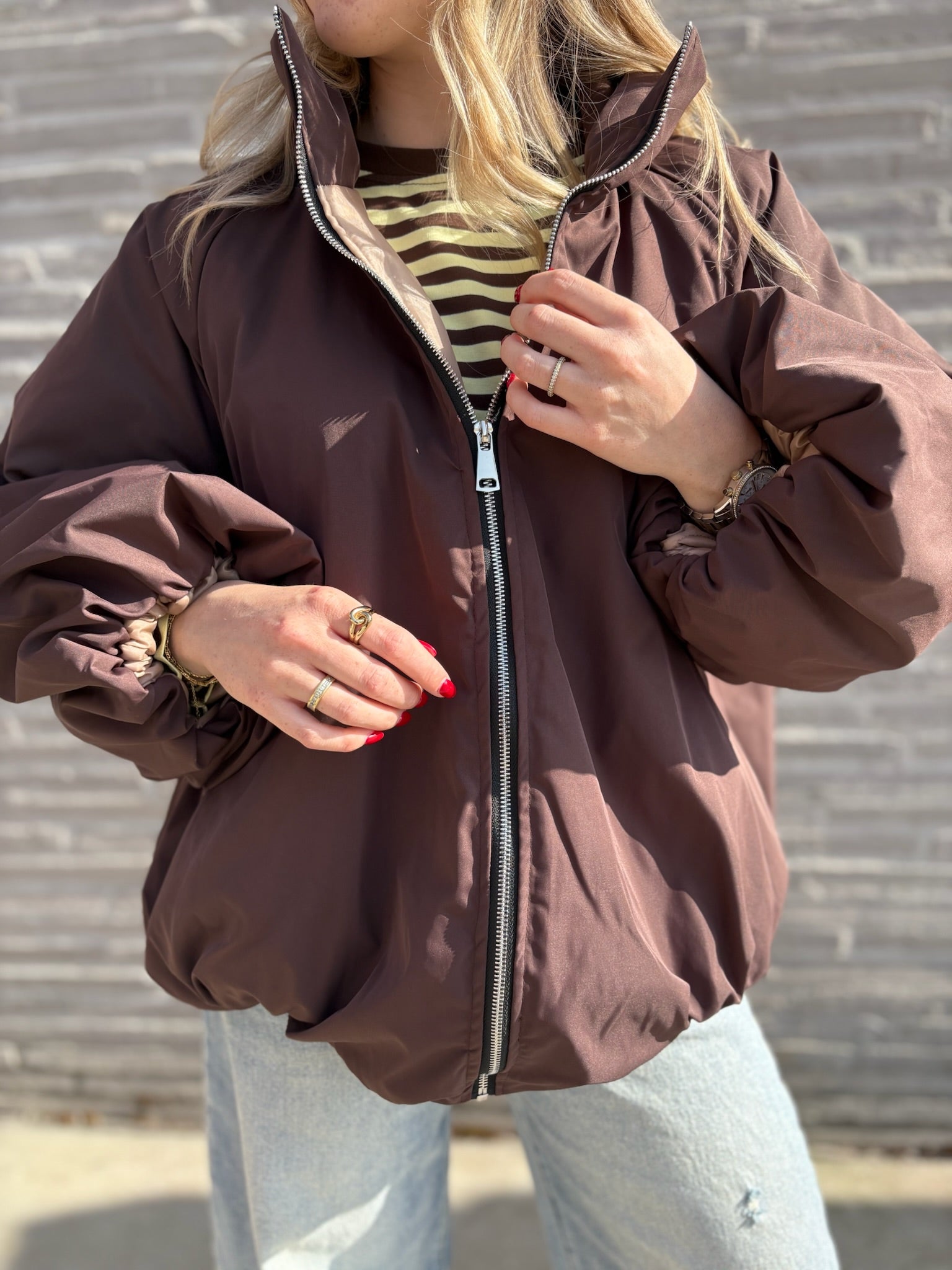 Aveline puff coat
